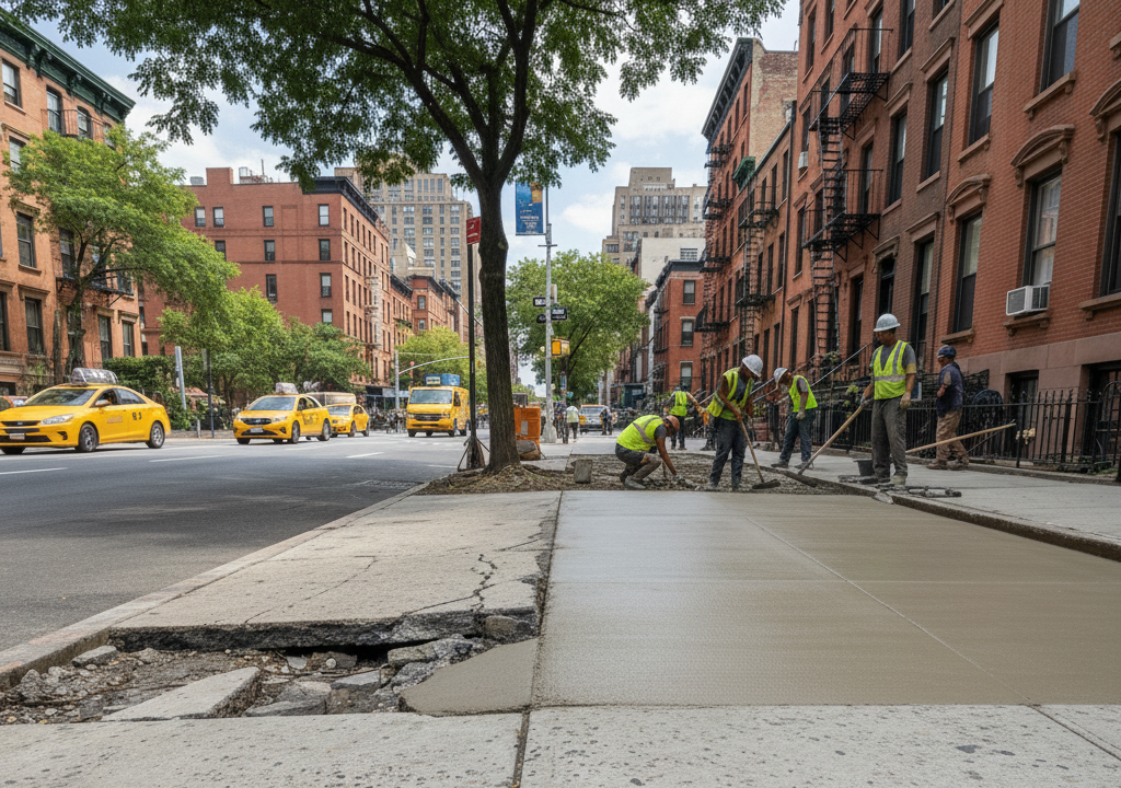 How Much Does It Cost to Repair a Sidewalk in NYC
